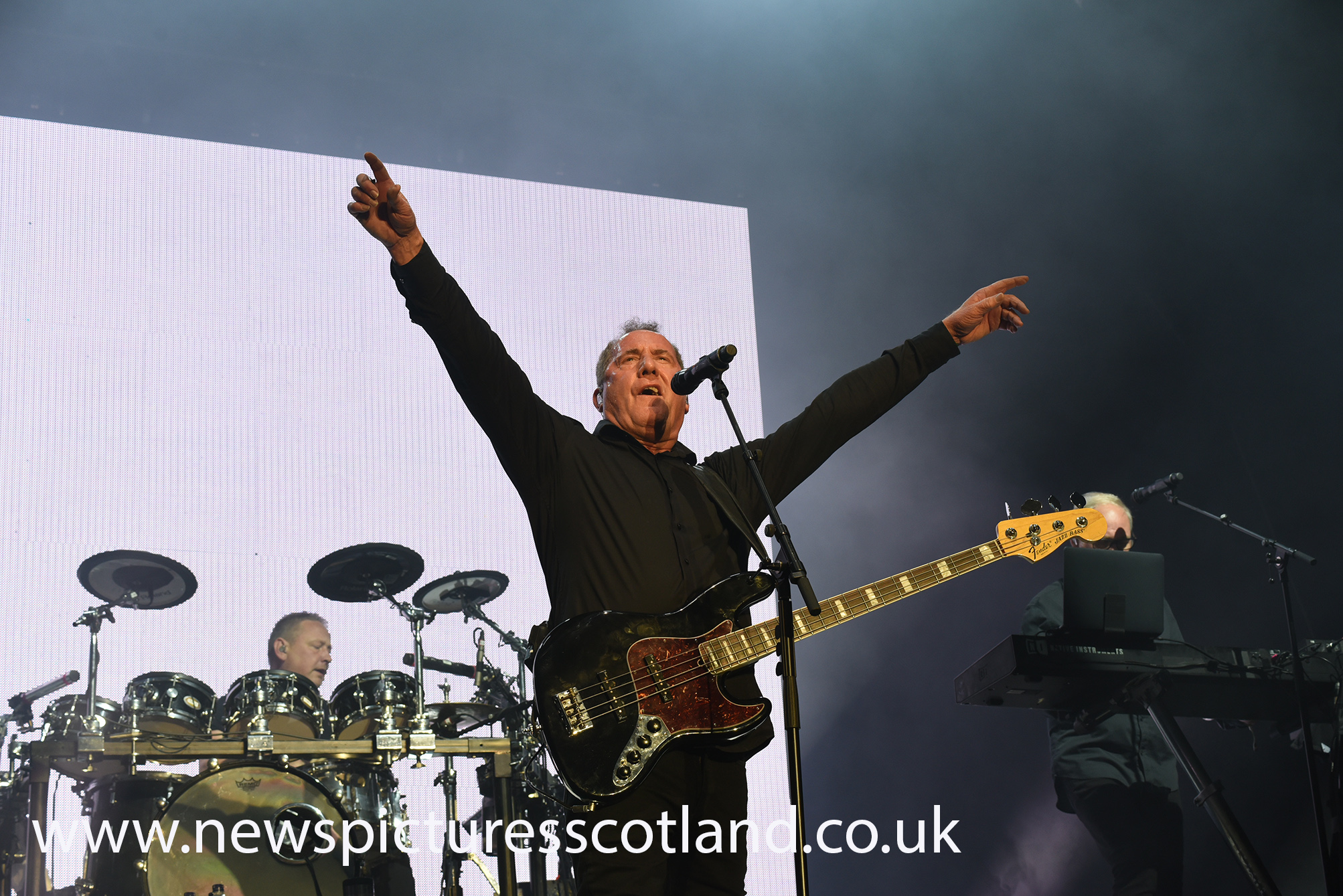  Andy McCluskey of OMD live at Party at the Palace 2023